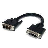 StarTech 6 inch DVI-D Dual Link Digital Port Saver Extension Cable M/F