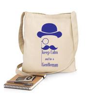 strap keep calm and be a gentleman