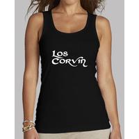 strapless shirt logo the corvin (woman - black)