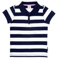 stripe baby polo shirt blue quality kids boys girls