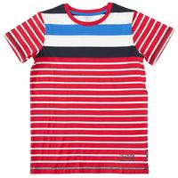 Striped Kids T-shirt - Red quality kids boys girls