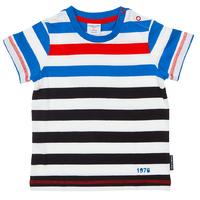 Striped T-shirt - Black quality kids boys girls