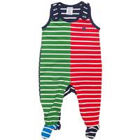 stripe romper blue quality kids boys girls