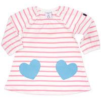 Striped Newborn Baby Dress - Pink quality kids boys girls
