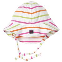 striped newborn sunhat blue quality kids boys girls