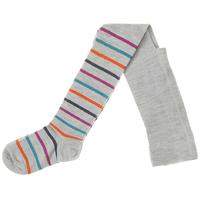 striped wool baby tights grey quality kids boys girls