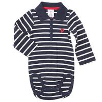 Striped Bodysuit - Blue quality kids boys girls