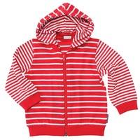 striped baby hoodie red quality kids boys girls