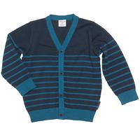 striped baby cardigan blue quality kids boys girls