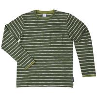 Striped Kids Top - Green quality kids boys girls