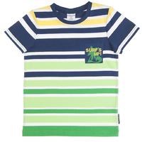 Striped Kids T-shirt - Green quality kids boys girls