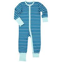 Striped Kids Onesie Pyjamas - Blue quality kids boys girls