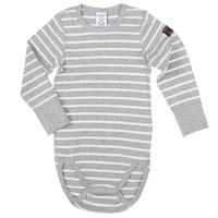 striped baby bodysuit grey quality kids boys girls