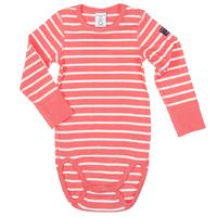 Striped Baby Bodysuit - Pink quality kids boys girls
