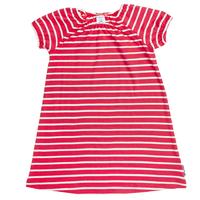 Striped Girls Dress - Red quality kids boys girls