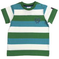 Striped Baby T-shirt - Green quality kids boys girls