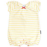 Striped Baby Playsuit - Yellow quality kids boys girls