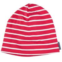Striped Kids Beanie Hat - Red quality kids boys girls