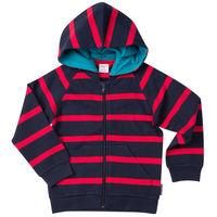 Striped Kids Hoodie - Blue quality kids boys girls