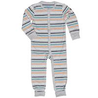 Striped Kids Onesie - Grey quality kids boys girls