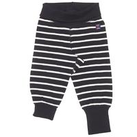 Striped Newborn Baby Trousers - Black quality kids boys girls