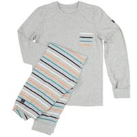 Striped Kids Pyjamas - Grey quality kids boys girls