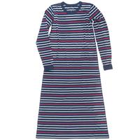 Striped Womens Nightdress - Blue quality kids boys girls