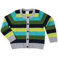 Striped Baby Cardigan - Multi-coloured quality kids boys girls