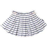 Striped Kids Skirt - White quality kids boys girls