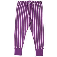 Striped Kids Leggings - Purple quality kids boys girls