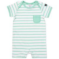 striped newborn romper turquoise quality kids boys girls