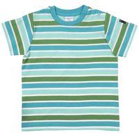 striped baby t shirt turquoise quality kids boys girls