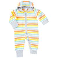 Striped Newborn Baby Pramsuit - Striped quality kids boys girls