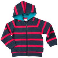 striped baby hoodie blue quality kids boys girls