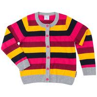 striped kids cardigan pink quality kids boys girls