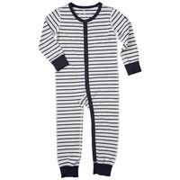 Striped Baby Onesie Pyjamas - Grey quality kids boys girls