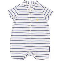 striped summer newborn baby romper white quality kids boys girls