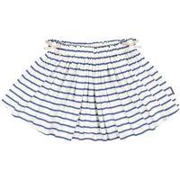 Striped Kids Skirt - White quality kids boys girls