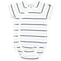 Striped Newborn Baby Bodysuit - Blue quality kids boys girls