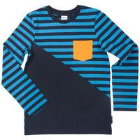 Striped Kids Top - Blue quality kids boys girls