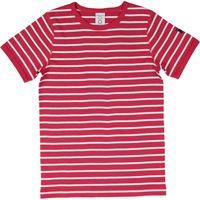striped organic kids t shirt red quality kids boys girls