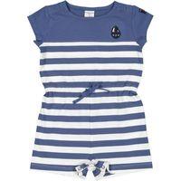 Striped Baby Playsuit - Blue quality kids boys girls