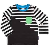 Striped Baby Top - Black quality kids boys girls