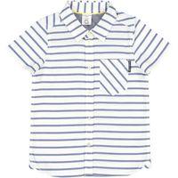 striped summer kids shirt white quality kids boys girls