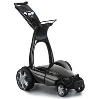 Stewart X9 Follow Electric Golf Trolley Metallic Black