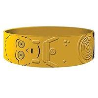 star wars c3p0 rubber wristband