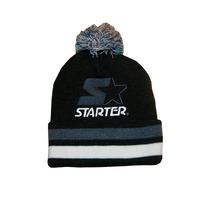 Starter True Knit Beanie - Black / Charcoal