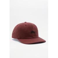 stussy stock brick low cap rust