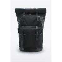 stighlorgan ronan roll top black backpack black