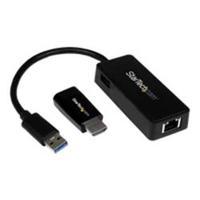 StarTech.com HP Chromebook 14 HDMI to VGA and USB 3.0 Gigabit Ethernet Accessory Bundle